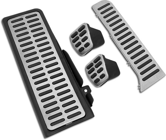 Pedaalrubber Set voor Gasrem en Koppeling - Universele Sport Pedalenhoezen voor Auto