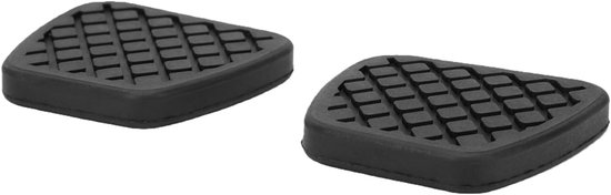 Pedaalrubber Vervanging - Remkoppelingrubber - Veilig Rijden - Ergonomisch Ontwerp - OEM Standaard - Zwart