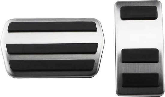 Pedaalset Auto - Voetsteun Hoezen - Verbeter Rijervaring - Antislip Rubber - Set van 2 - Zwart