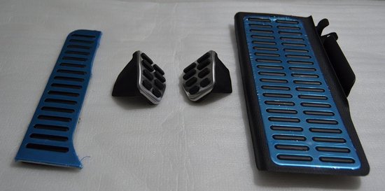 Pedaalset Auto - Voetsteun Pedalen - Handgeschakeld Rijden - Antislip Ontwerp - 316 cm - Metaal