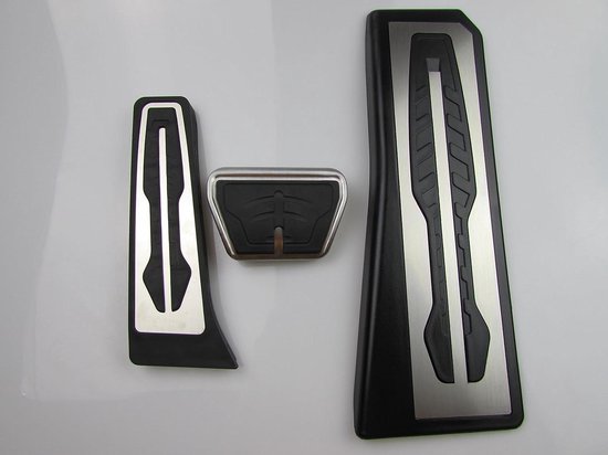 Pedaalset Automatische Schakeling - Auto Pedalen - Verbeteren Rijervaring - Antislip Ontwerp - 36.8 x 15.4 x 12 cm - Zilver van Merkloos