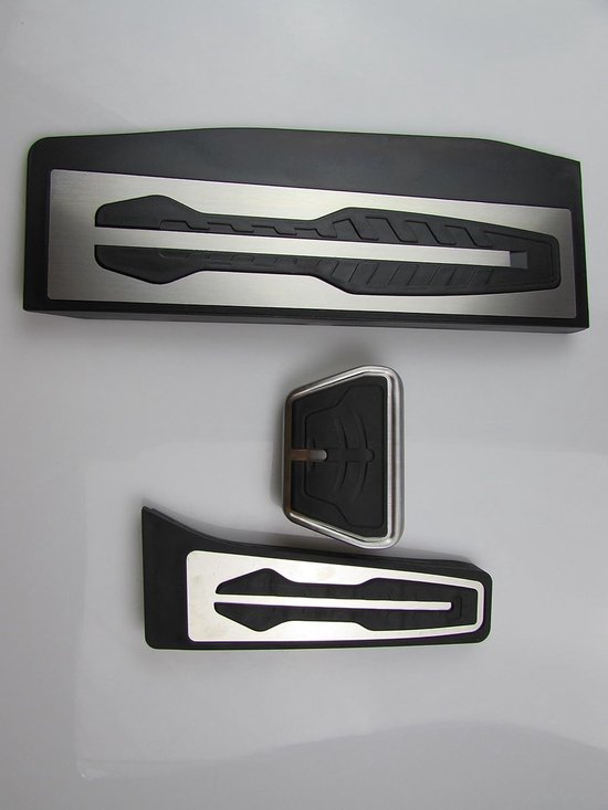 Pedaalset Automatische Schakeling - Voetsteun Pedalen - Sportief Rijden - Voertuigspecifieke Pasvorm - 37x16x12 cm van Merkloos