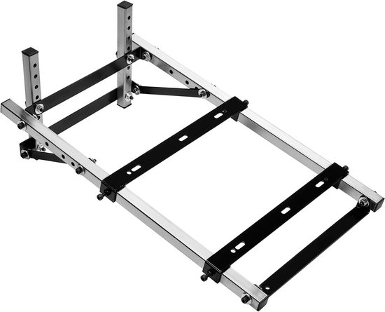 Pedaalstandaard - Race Standaard - Sim Racing - Volledig Metaal - 69 x 11 x 5.5 cm - Zwart