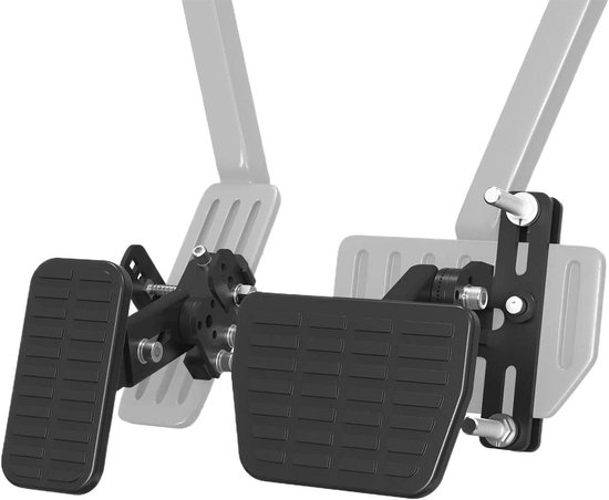 Pedaalverlenger Auto - Verstelbare Pedalen - Comfortabel Rijden - Voor Korte Bestuurders - 23 x 20 x 17 cm - Meerkleurig
