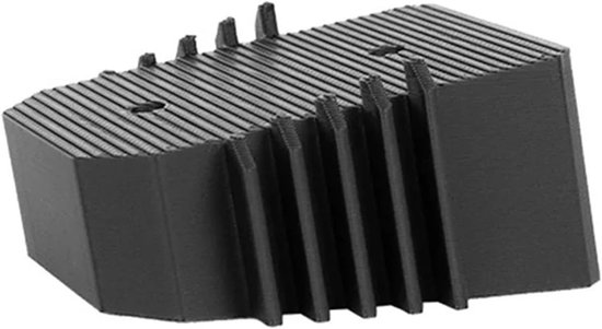 Pedalen Module - Verhogingspaneel - Sim Racing - Ergonomische Aanpassing - 1x1x1 cm - Zwart van Merkloos