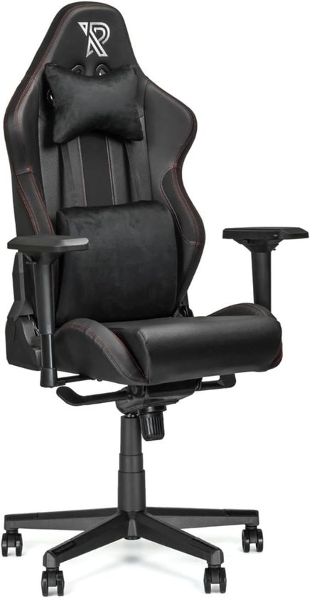 Performance Gaming Chair - Luxury Ergonomic Office Chair - Gaming Chair for Adults - 4D Armrests - Black - ShopVlot