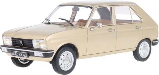 Peugeot 104 GR Norev Modelauto 1:18 1981 184904 Schaalmodel van Norev
