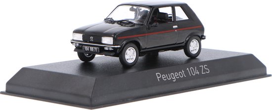 Peugeot 104 ZS 1979 Zwart van Peugeot