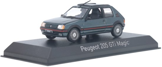 Peugeot 205 1.9 Magic 1990 Sorrento Groen Modelauto 1/43 Norev van Merkloos