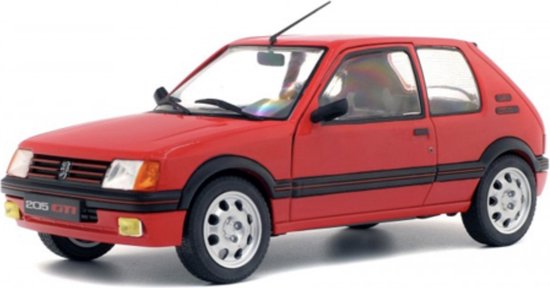 Peugeot 205 GTI MK1 - 1:18 - Solido van Solido