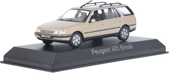 Peugeot 405 Break Norev Modelauto 1:43 1991 474557 Schaalmodel van Norev