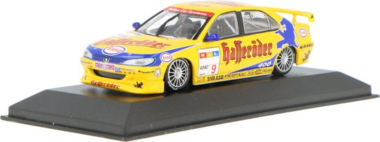 Peugeot 406 Minichamps Modelauto 1:43 1997 Jörg van Ommen Esso 430971109 STW Schaalmodel van Peugeot