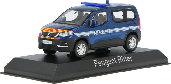 Peugeot Rifter Gendarmerie Norev Modelauto 1:43 2019 479063 Schaalmodel van Peugeot