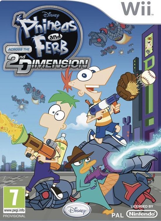 Phineas and Ferb: Across the Second Dimension /Wii van Disney