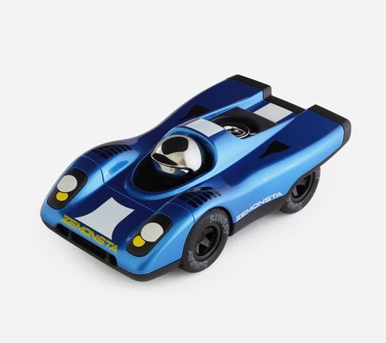 Playforever speelgoedauto Zemonsta Hans multicolor karton. van Merkloos