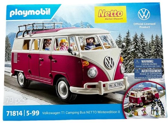 PLAYMOBIL® 71814 – Volkswagen VW T1 Camping Bus Winteredition II van Playmobil