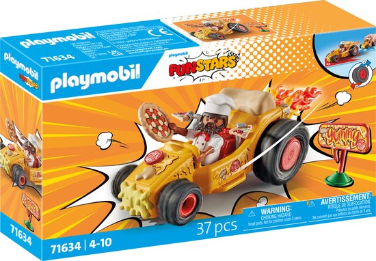 PLAYMOBIL Funstars Race pizza - 71634 van Playmobil