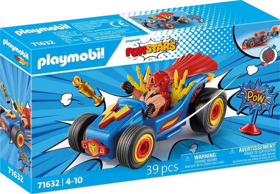 PLAYMOBIL Funstars Race worstelaar - 71632 van Playmobil