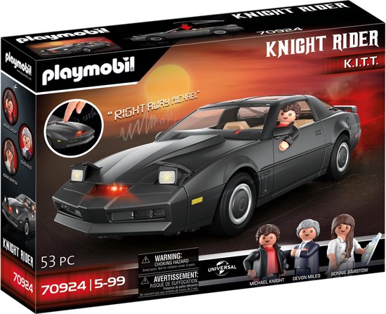 PLAYMOBIL Knight Rider - K.I.T.T. - 70924 van Playmobil