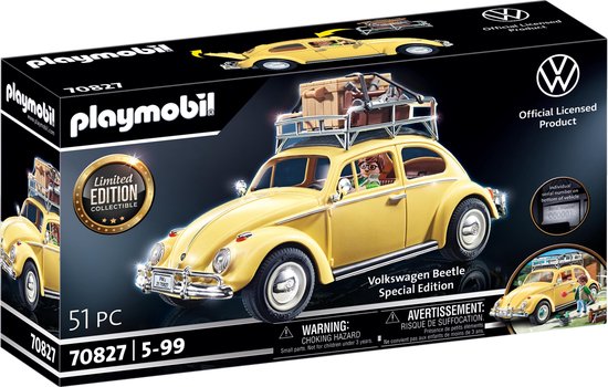 PLAYMOBIL Volkswagen Beetle - Special Edition - 70827 van Playmobil