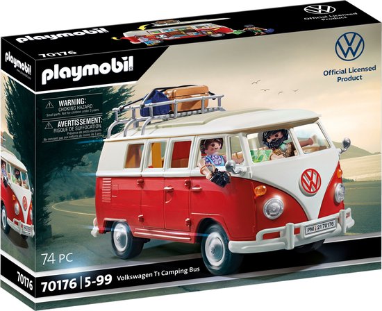 PLAYMOBIL Volkswagen T1 campingbus - 70176 van Playmobil