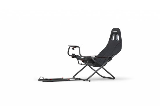 Playseat Challenge ActiFit Opvouwbare Racestoel + Thrustmaster T300 RS GT Racestuur - PS5/PC - Zwart van Merkloos