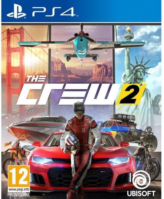 PlayStation 4 Video Game Ubisoft The Crew 2 van Ubisoft