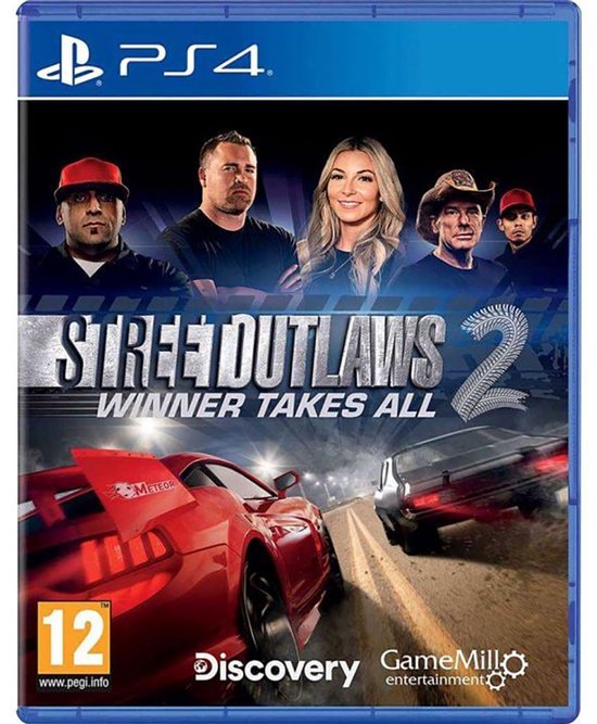Playstation Games Ps4 Street Outlaws 2 Winner Takes All Transparant PAL van PlayStation