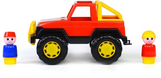 Polesie Jeep met Passagiers van Polesie