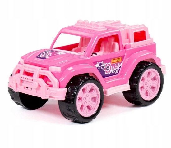 Polesie Jeep Terreinwagen 87584 - Roze Speelgoedauto van Polesie