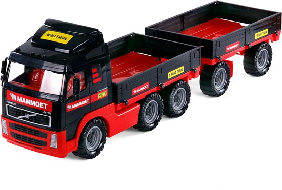 Polesie Mamoet Volvo Vrachtwagen Met Aanhanger van Polesie
