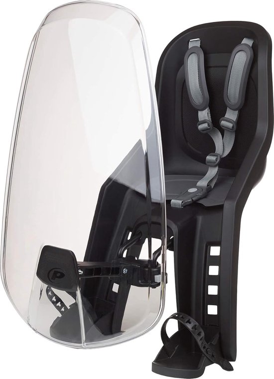 Polisport 8631300007 Koepelscherm - Transparant met Adapter voor Guppy Mini+, Bubbly Mini Evo & Bibly Junior+ van Polisport