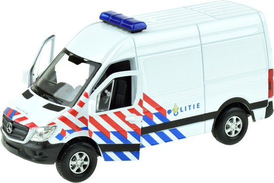 Politie MERCEDES-BENZ SPRINTER PANEL VAN Welly 43730 HP van Merkloos