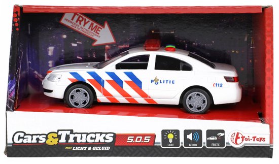 Politieauto met Licht en Geluid van Wader