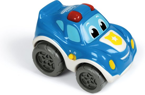 Politieauto met terugtrekfunctie Clementoni van Merkloos