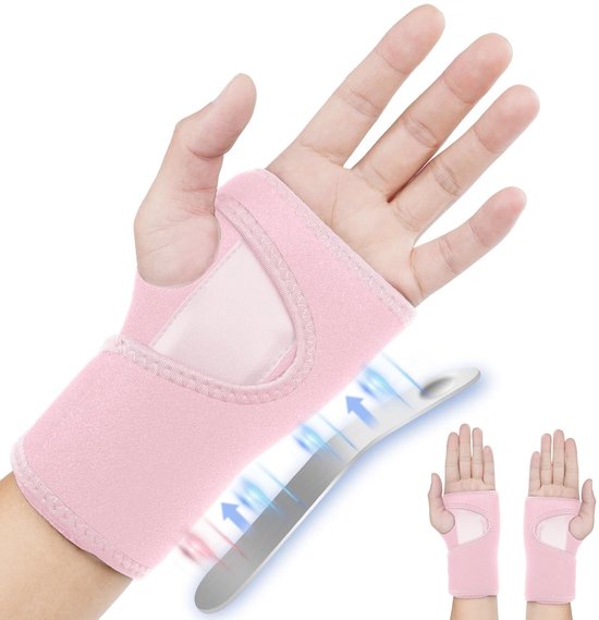 Polsbandages, Polssteun, Verbandpols voor Mannen en Vrouwen voor Tendinitis, Artritis, Herstel van Verstuiking (Linkerhand)