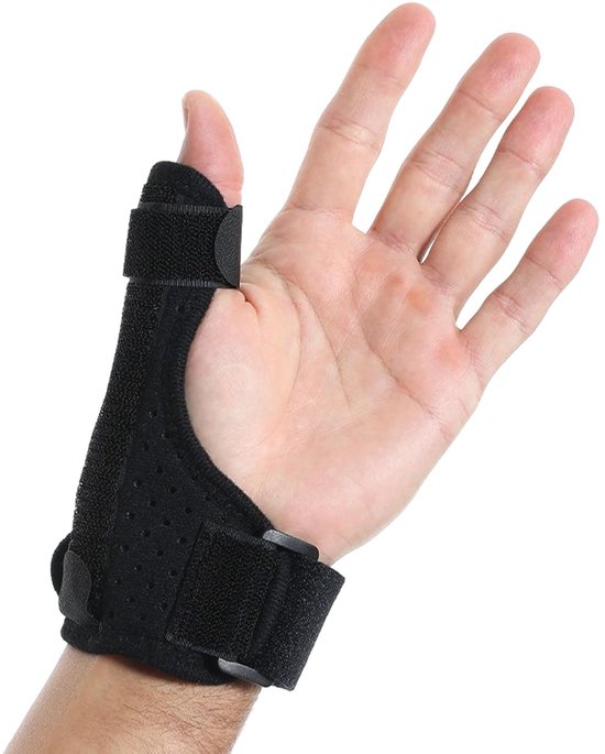 polssteun, duimbrace, links en rechts, polsbandage met verstelbare aluminium plaat, duimspalk voor gewrichtsblessures
