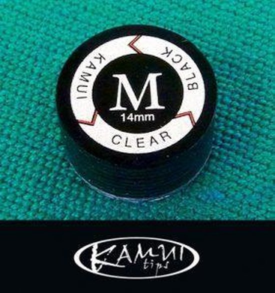 Pomerans Kamui Clear Black 13,0mm Medium van Pomerans