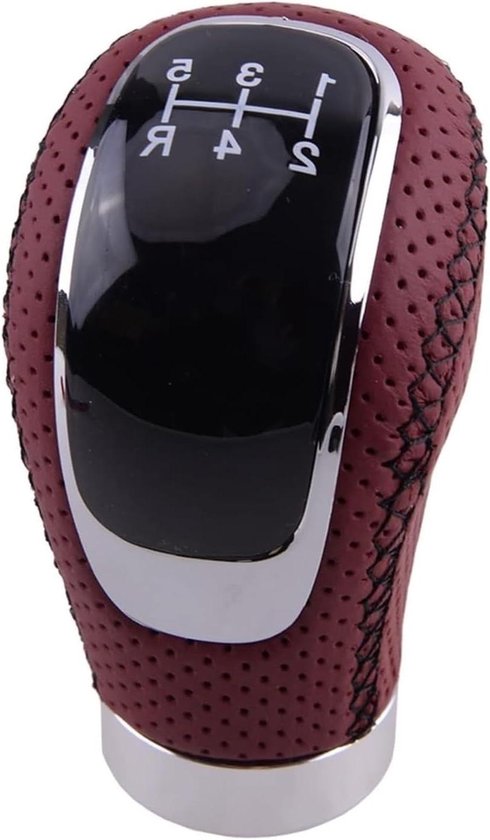 Pookknop Auto - Schakelpookhoes Versnellingspook - Verbeteren Rijervaring - Ergonomisch Ontworpen - Universeel - Rood