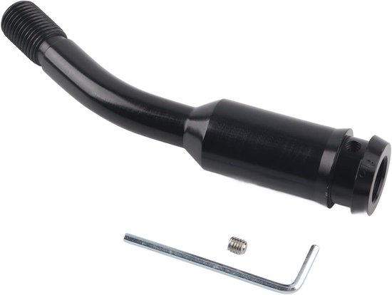 Pookknop Extender - Schakelhendel Verlenger - Gemakkelijker Schakelen - Rechte Aluminium Stijl - 5 inch - Zwart