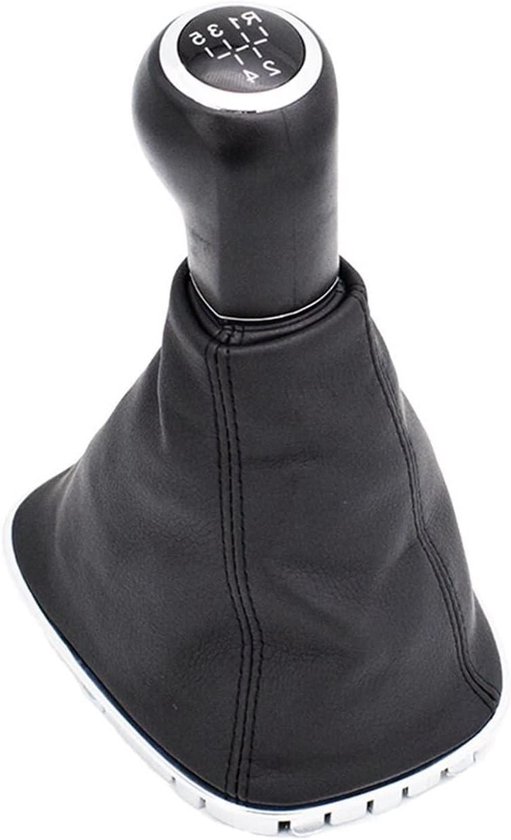 Pookknop Hendel Shifter - Versnellingspook Handvat - Auto Interieur Upgrade - Ergonomisch Ontwerp - 5 Snelheden - Zwart