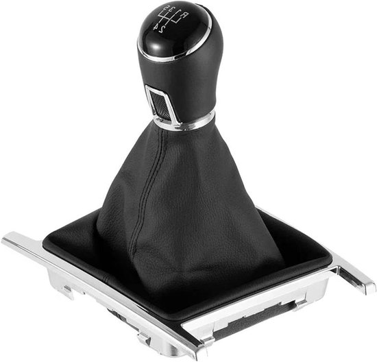 Pookknop Versnellingshendel - Schakelpook - Auto Interieur - Ergonomisch Handvat - 5/6 Versnellingen - Zwart
