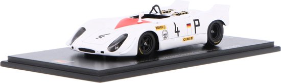Porsche 908/02 K Spark Modelauto 1:43 1969 Rolf Stommelen / Hans Herrmann Porsche System van Porsche