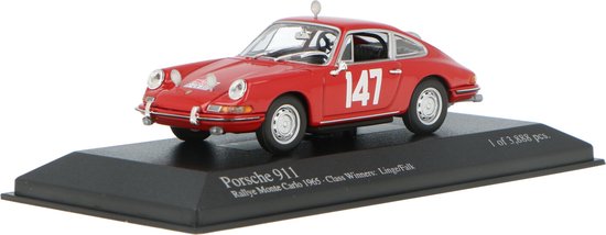 Porsche 911 #147 Rallye Monte Carlo 1965 - 1:43 - Minichamps van Porsche