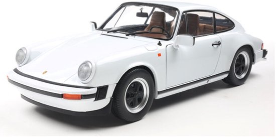 Porsche 911 (930) 3,0 SC '74, wit Solido schaal 1:18 van Solido