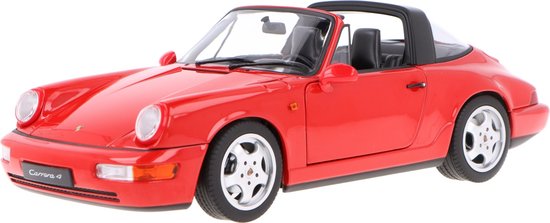 Porsche 911 Carrera 4 Targa (964) Norev Modelauto 1:18 1990 187325 Schaalmodel van Norev