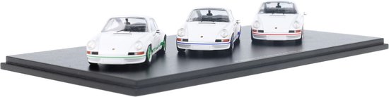 Porsche 911 Carrera RS 2.7 Coupé 50th Anniversary Set Schuco Modelauto 1:43 1973 450725700 van Schuco