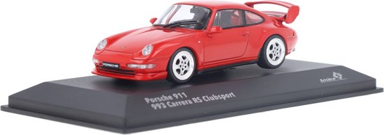 Porsche 911 Carrera RS Clubsport (993) Solido Modelauto 1:43 1995 S4313802 Schaalmodel van Porsche