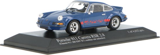 Porsche 911 Carrera RSR 2.8 Minichamps 1:43 1973 430736904 van Porsche