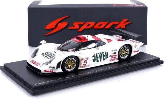 Porsche 911 GT1-98 Zakspeed Racing #5 FIA GT Championship 4th Oschersleben 1998 - 1:43 - Spark van Porsche